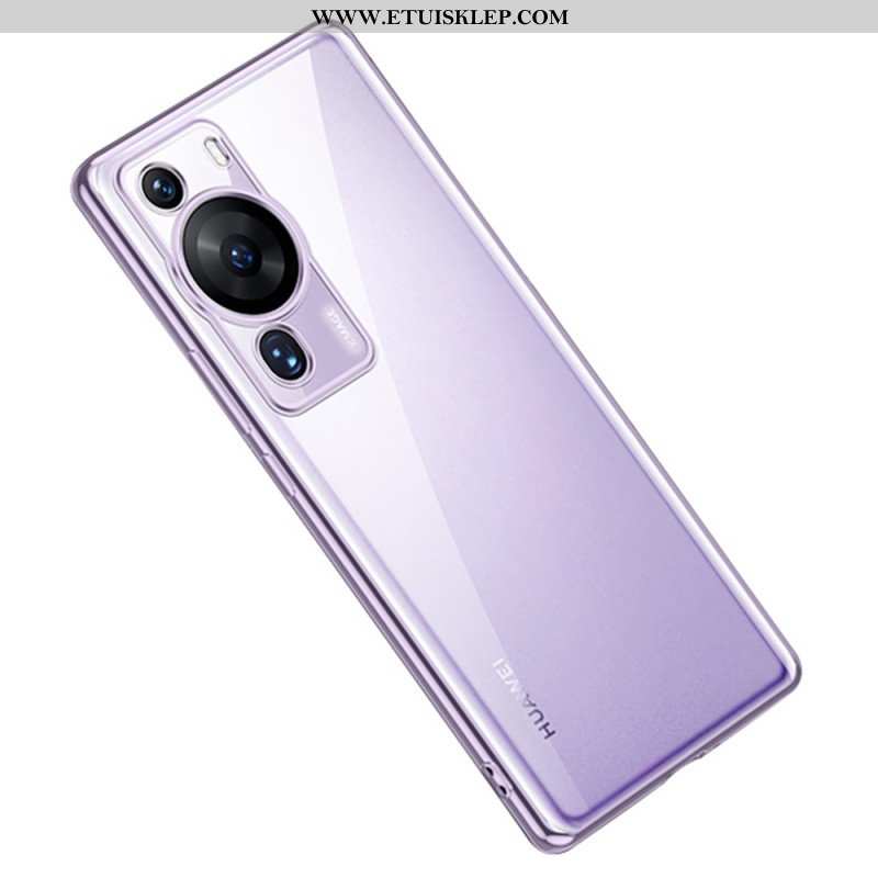 Futerały do Huawei P60 Pro Przezroczyste Metalowe Krawędzie Sulada